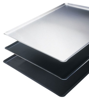 Противень алюминиевый без покрытия (600x400х10) SASA 1410 в ШефСтор (chefstore.ru)